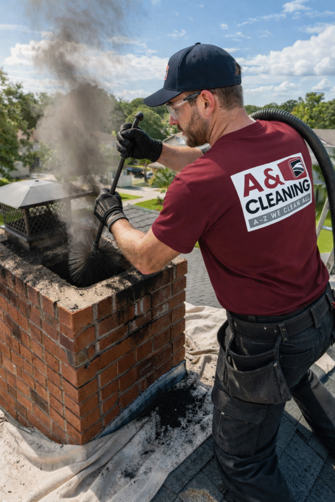 A & S Cleaning fireplace service
